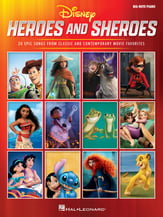 Disney Heroes and Sheroes piano sheet music cover